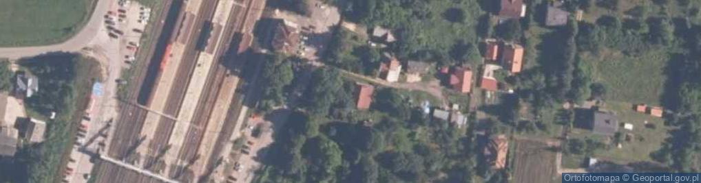Zdjęcie satelitarne Kozłów ul.