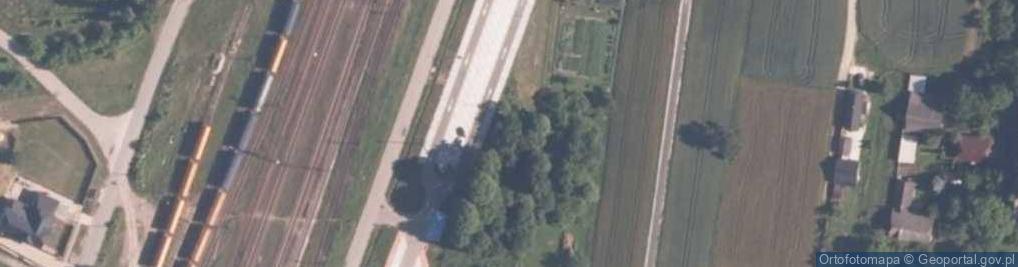 Zdjęcie satelitarne Kozłów ul.