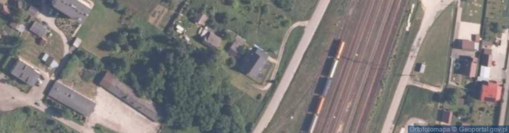 Zdjęcie satelitarne Kozłów ul.