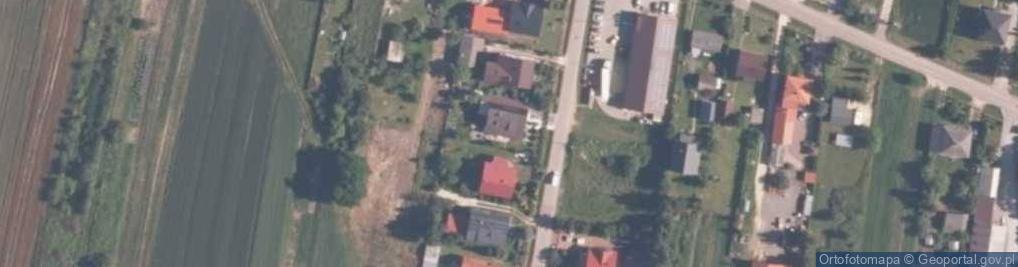 Zdjęcie satelitarne Kozłów ul.