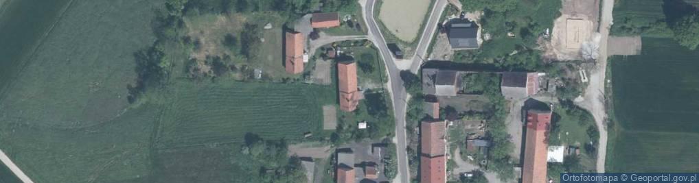 Zdjęcie satelitarne Kozłów ul.