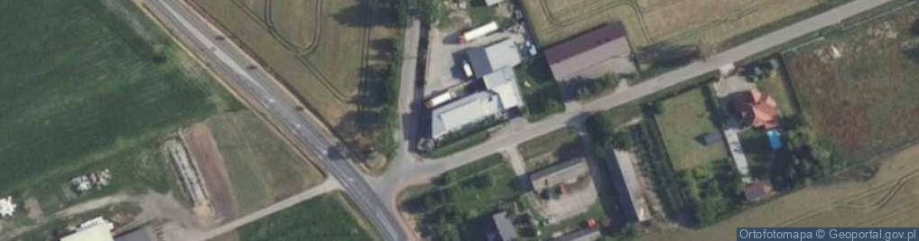 Zdjęcie satelitarne Kozłówka ul.