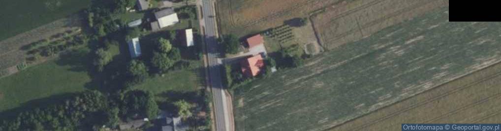 Zdjęcie satelitarne Kozłówka ul.