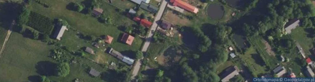 Zdjęcie satelitarne Kozłowy Ług ul.