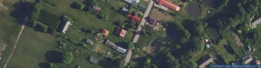 Zdjęcie satelitarne Kozłowy Ług ul.