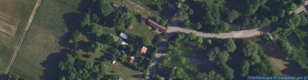 Zdjęcie satelitarne Kozłowy Ług ul.