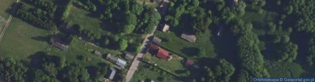 Zdjęcie satelitarne Kozłowy Ług ul.