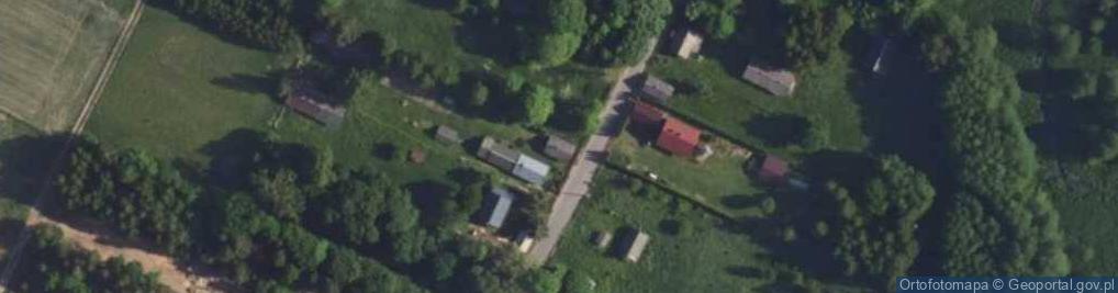 Zdjęcie satelitarne Kozłowy Ług ul.