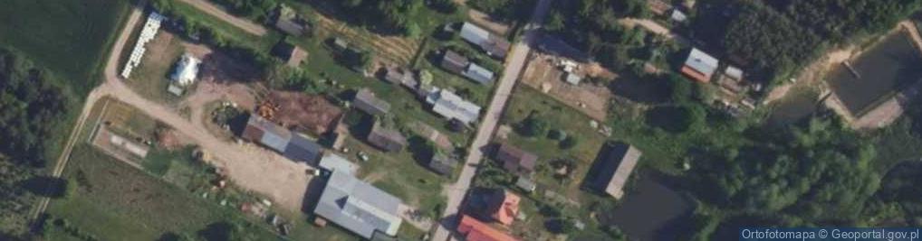Zdjęcie satelitarne Kozłowy Ług ul.