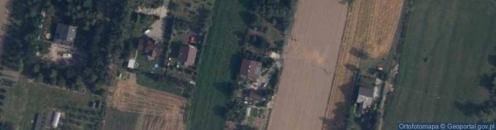 Zdjęcie satelitarne Kożuszki-Parcel ul.