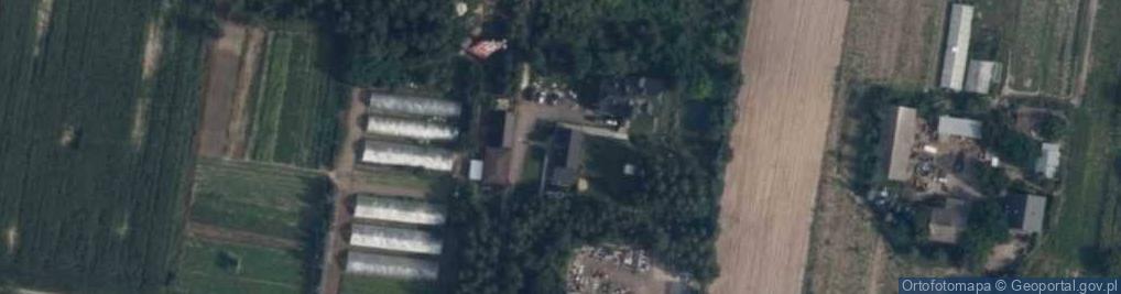 Zdjęcie satelitarne Kożuszki-Parcel ul.