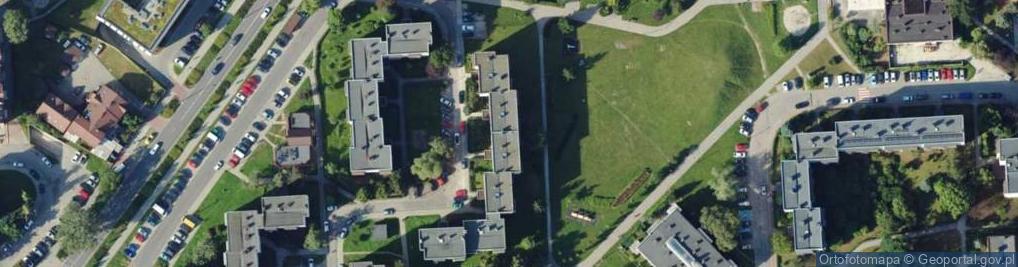 Zdjęcie satelitarne Kobierzyńska ul.
