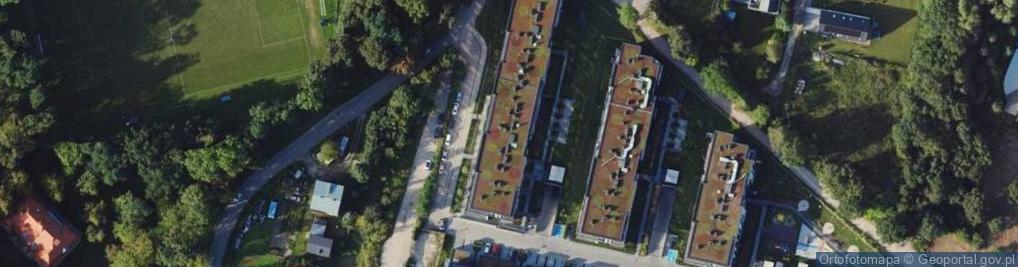 Zdjęcie satelitarne Komuny Paryskiej ul.