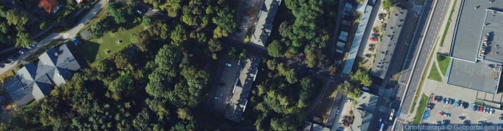Zdjęcie satelitarne Kościuszkowców ul.