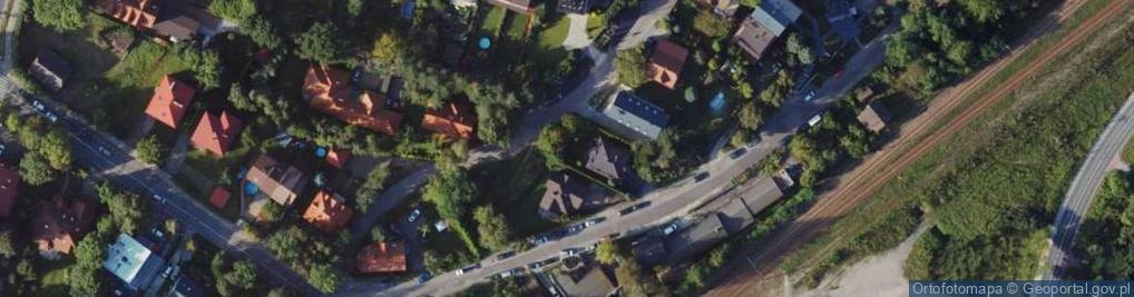 Zdjęcie satelitarne Kolejarzy ul.