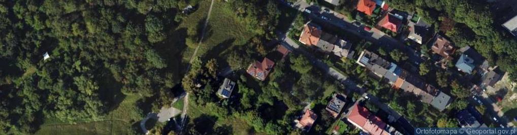 Zdjęcie satelitarne Kopiec Krakusa ul.