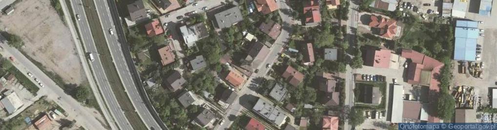 Zdjęcie satelitarne Koźlarska ul.