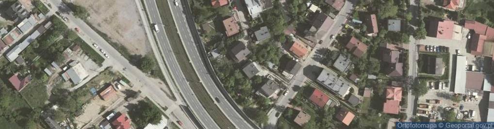Zdjęcie satelitarne Koźlarska ul.