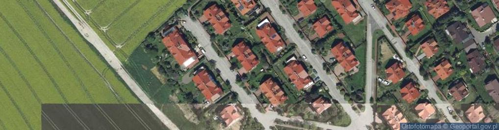 Zdjęcie satelitarne Koło Białuchy ul.