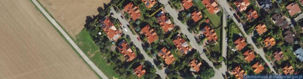 Zdjęcie satelitarne Koło Białuchy ul.