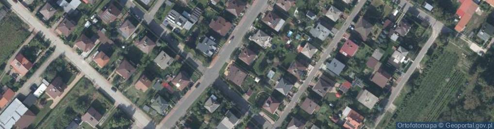 Zdjęcie satelitarne Komisji Edukacji Narodowej ul.