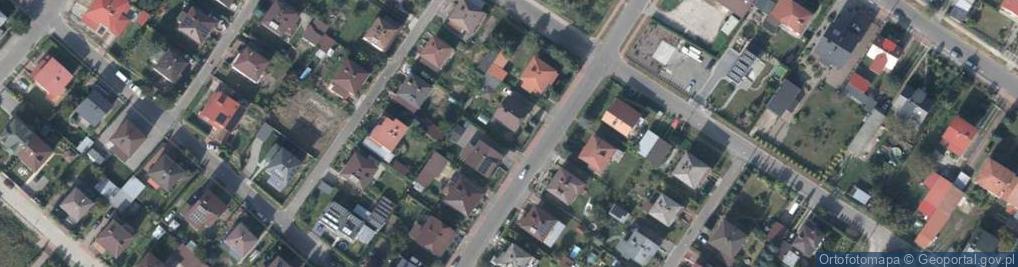 Zdjęcie satelitarne Komisji Edukacji Narodowej ul.