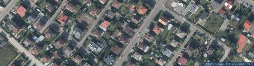 Zdjęcie satelitarne Komisji Edukacji Narodowej ul.