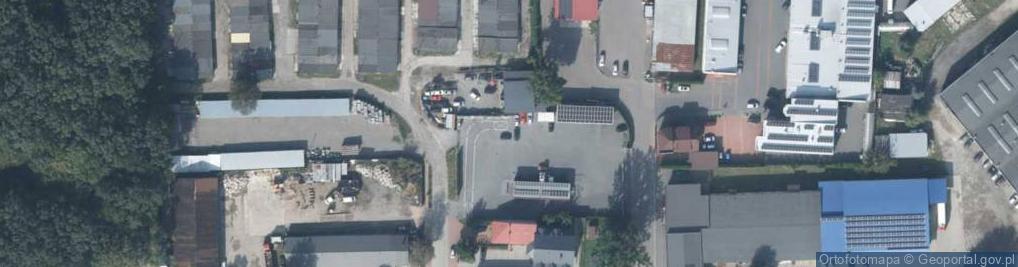 Zdjęcie satelitarne Komunalna ul.
