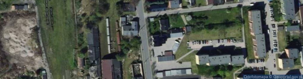 Zdjęcie satelitarne Kolejowa ul.