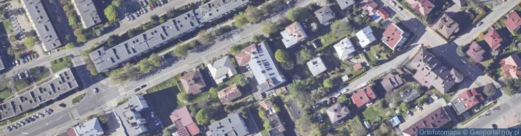 Zdjęcie satelitarne Kolejowa ul.