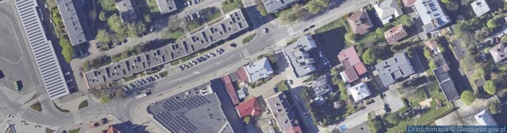 Zdjęcie satelitarne Kolejowa ul.