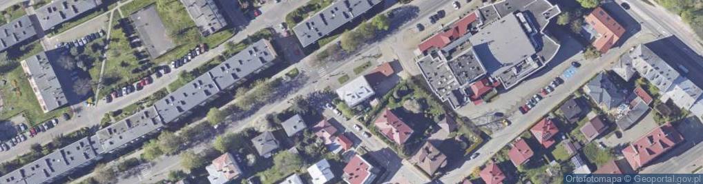 Zdjęcie satelitarne Kolejowa ul.