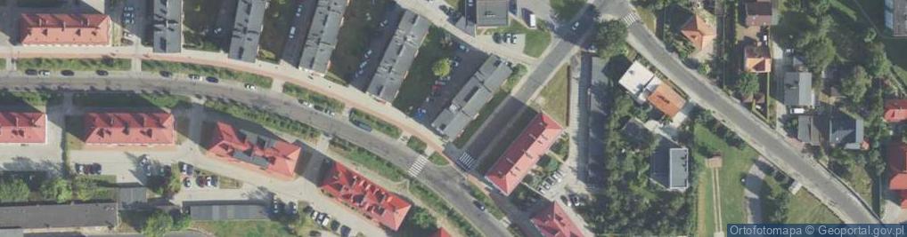 Zdjęcie satelitarne Konstytucji 3 Maja ul.