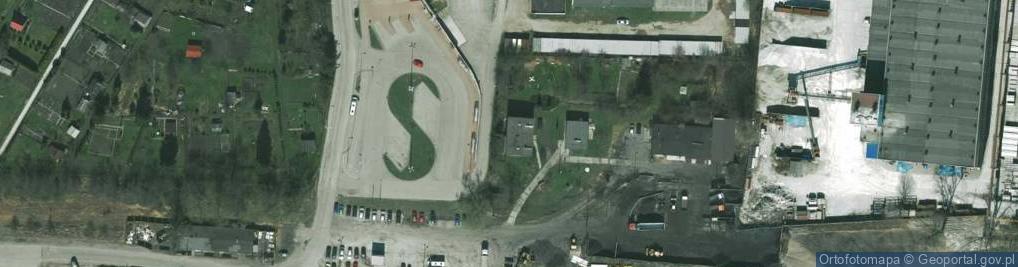 Zdjęcie satelitarne Kolejowa ul.