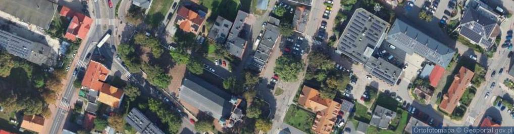 Zdjęcie satelitarne Kościelna ul.