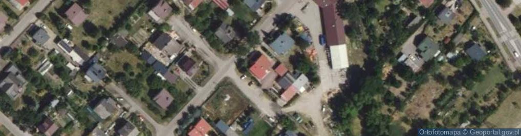 Zdjęcie satelitarne Konwaliowa ul.