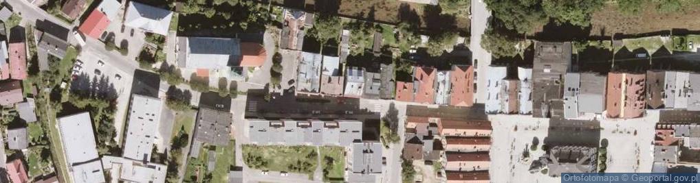 Zdjęcie satelitarne Kościelna ul.