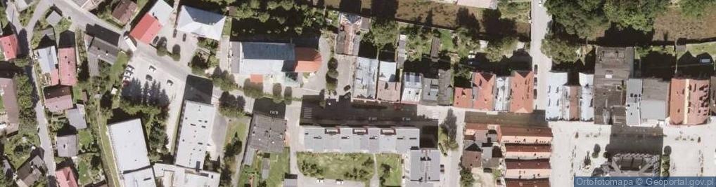 Zdjęcie satelitarne Kościelna ul.