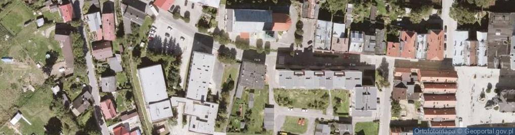 Zdjęcie satelitarne Kościelna ul.