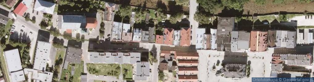Zdjęcie satelitarne Kościelna ul.