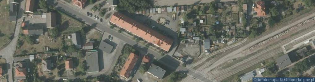 Zdjęcie satelitarne Kolejowa ul.