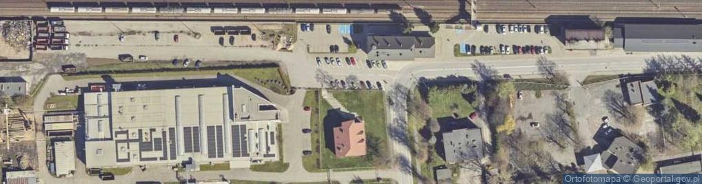 Zdjęcie satelitarne Kolejowa ul.