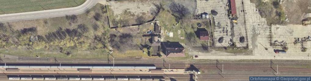 Zdjęcie satelitarne Kolejowa ul.
