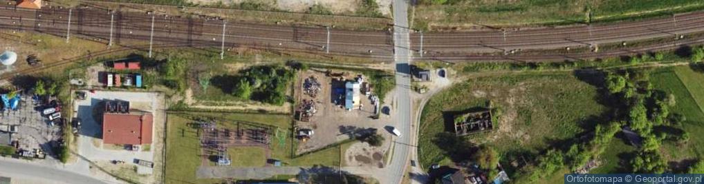 Zdjęcie satelitarne Kolejowa ul.