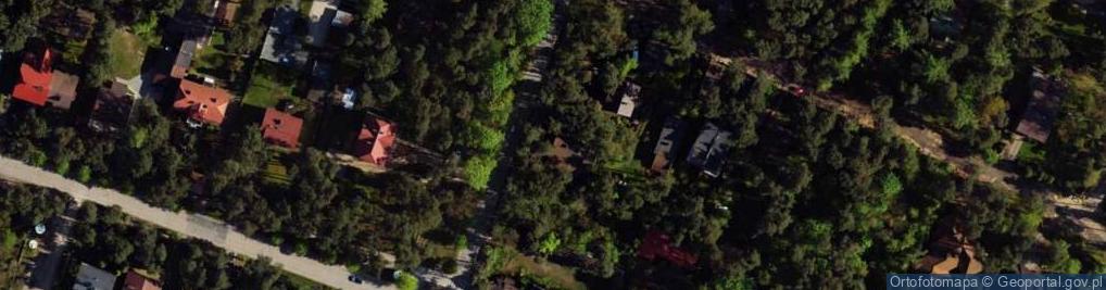 Zdjęcie satelitarne Komuny Paryskiej ul.