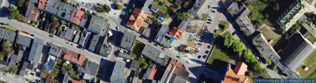 Zdjęcie satelitarne Kościelna ul.