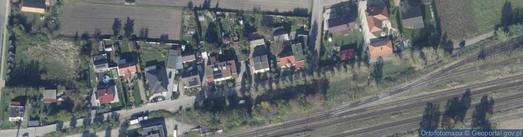 Zdjęcie satelitarne Kolejowa ul.