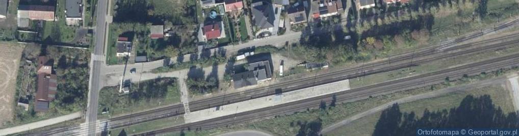 Zdjęcie satelitarne Kolejowa ul.