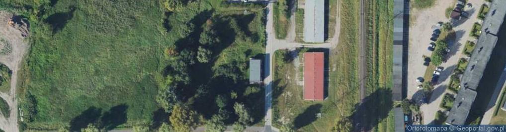 Zdjęcie satelitarne Komuny Paryskiej ul.