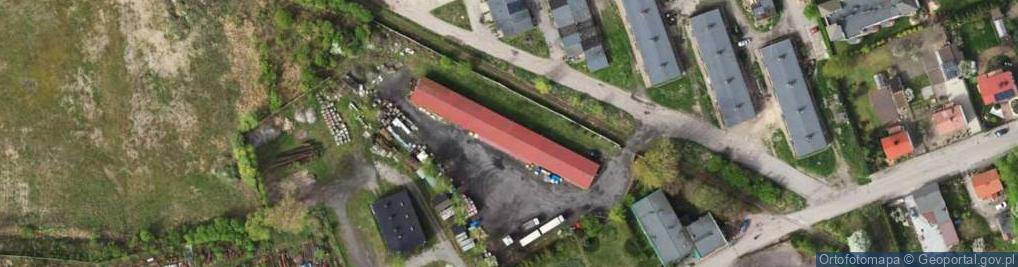 Zdjęcie satelitarne Kopalniana ul.